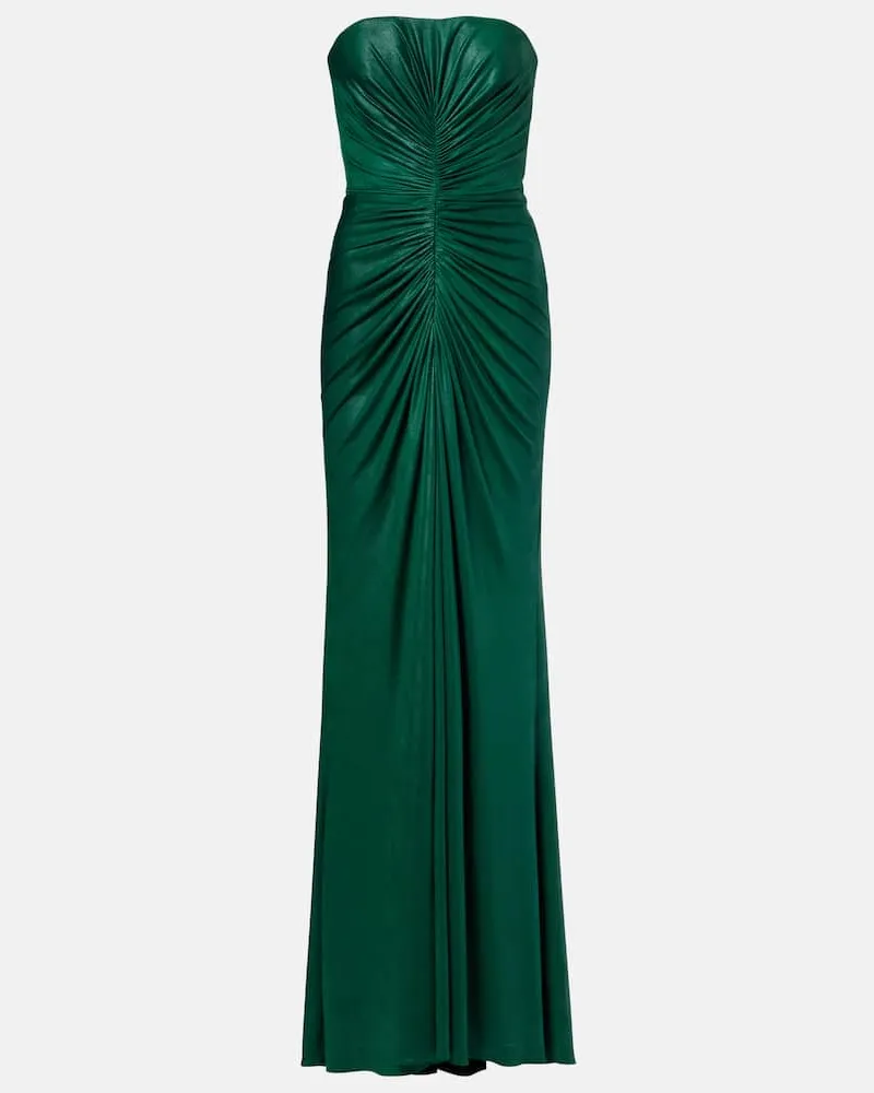Elie Saab Robe aus Jersey Grün