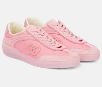 Sneakers G75 mit Veloursleder