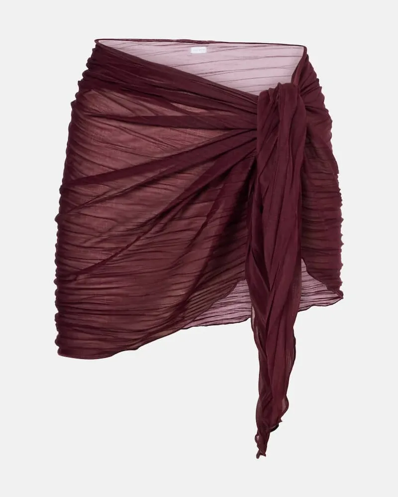 JADE SWIM Pareo Nyla Rot