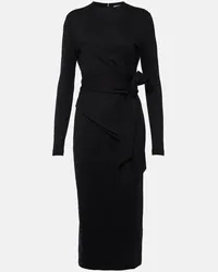 Diane von Furstenberg Wickelkleid Finan Schwarz