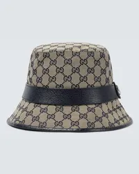 Gucci Hut GG aus Canvas Beige