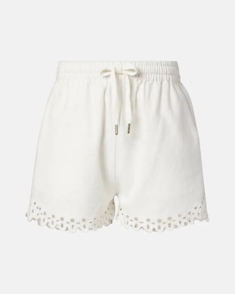 Marysia Shorts Bellini aus einem Baumwollgemisch Beige