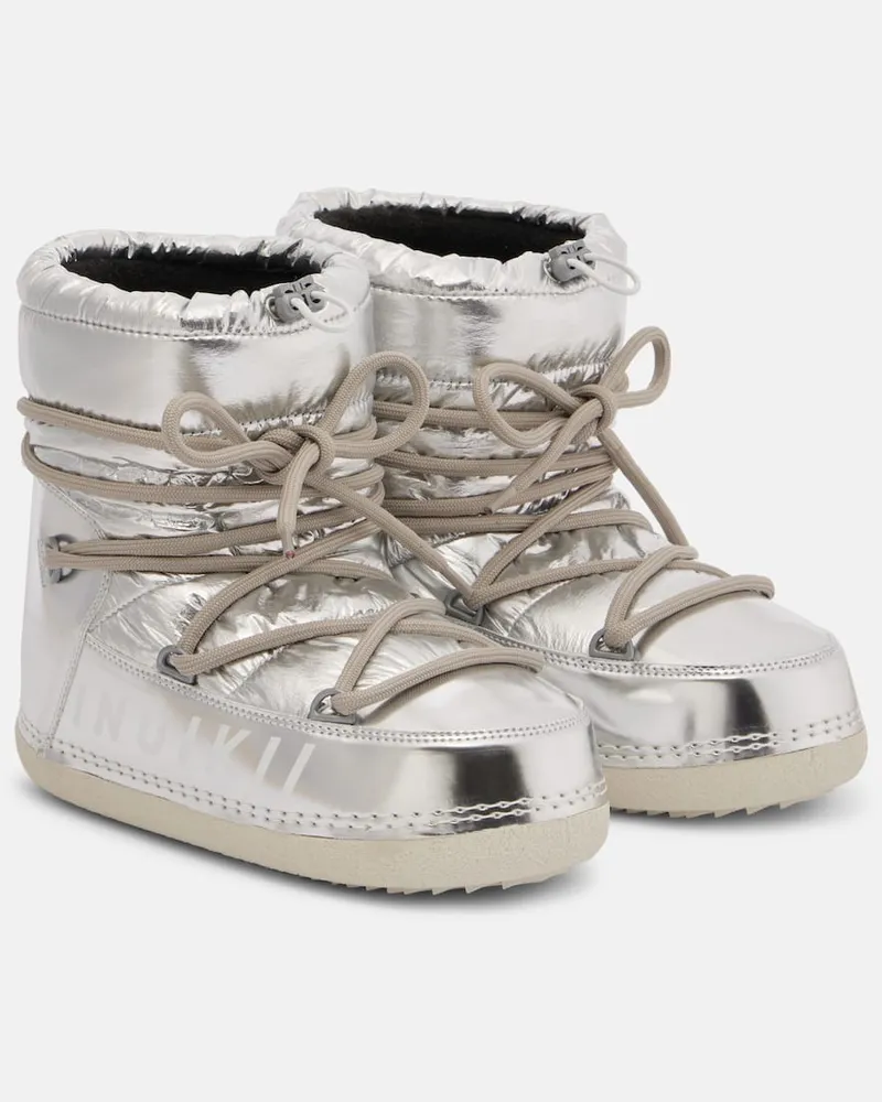 INUIKII Schneestiefel Mountain Metallic Silber