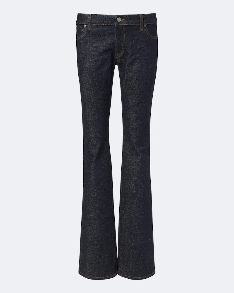 KHAITE Bootcut Jeans Conforti Blau