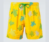 Bedruckte Badeshorts Mistral