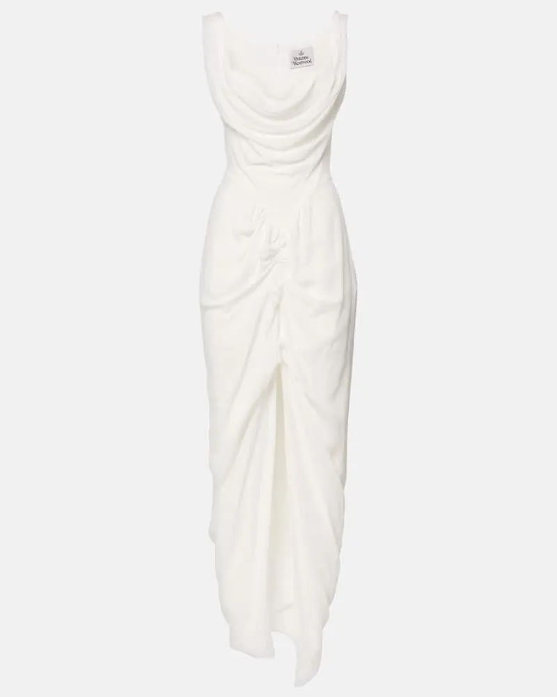 Vivienne Westwood Bridal Maxikleid Panther Weiß