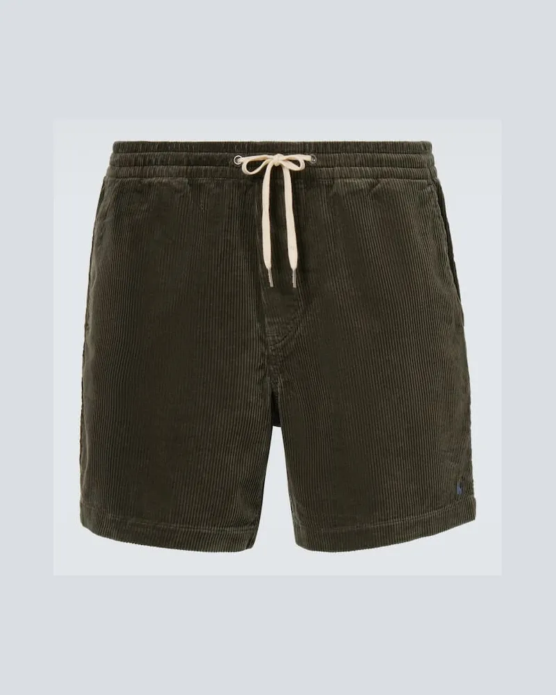Ralph Lauren Shorts aus Baumwoll-Cord Braun