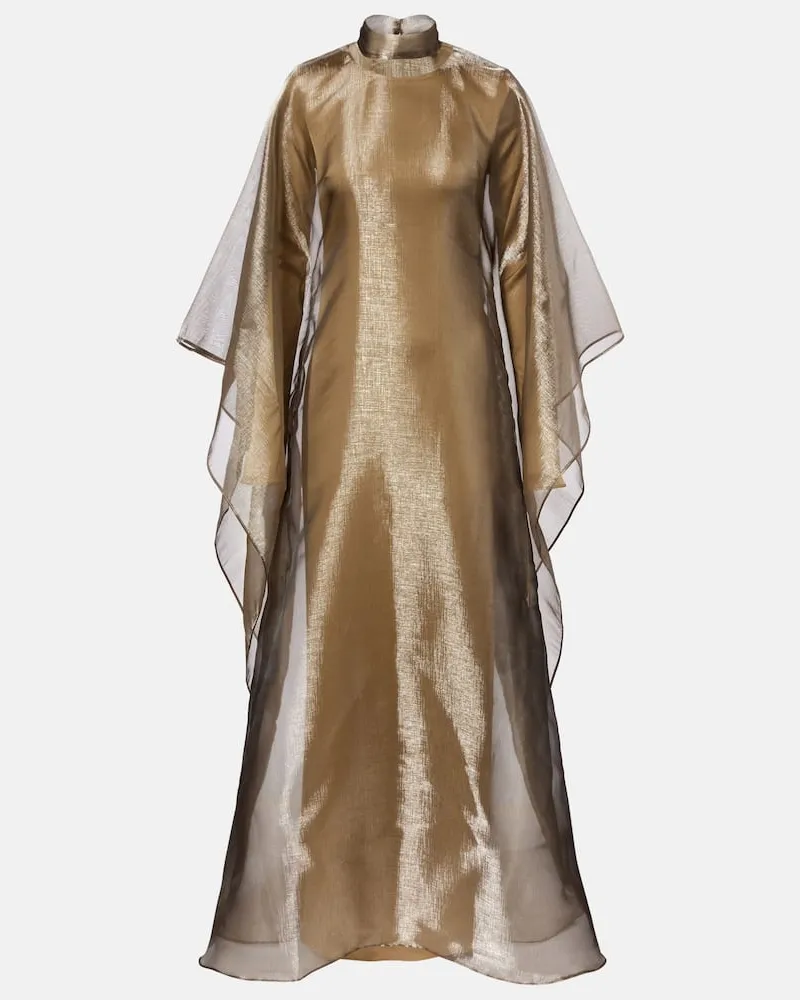 Taller Marmo Kaftan Suratt aus Organza Gold