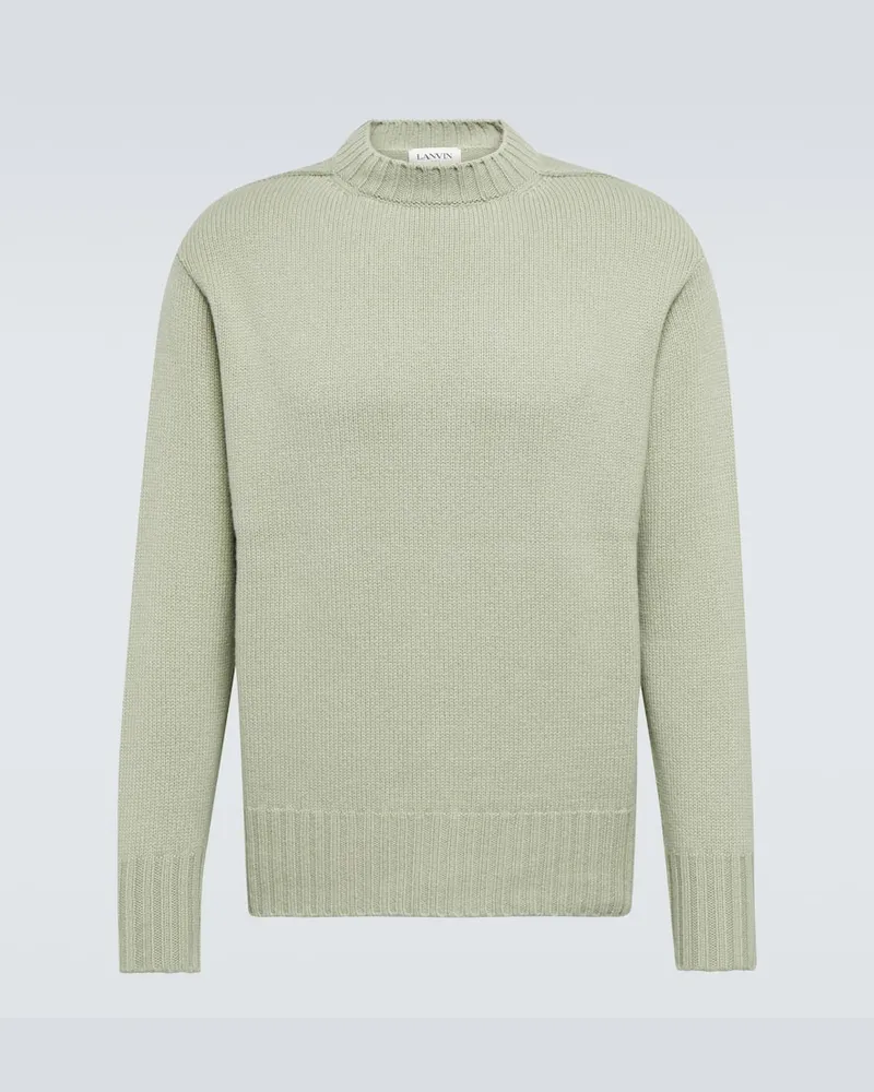 Lanvin Pullover aus Kaschmir Grün
