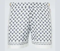 Bedruckte Badeshorts Bulldog
