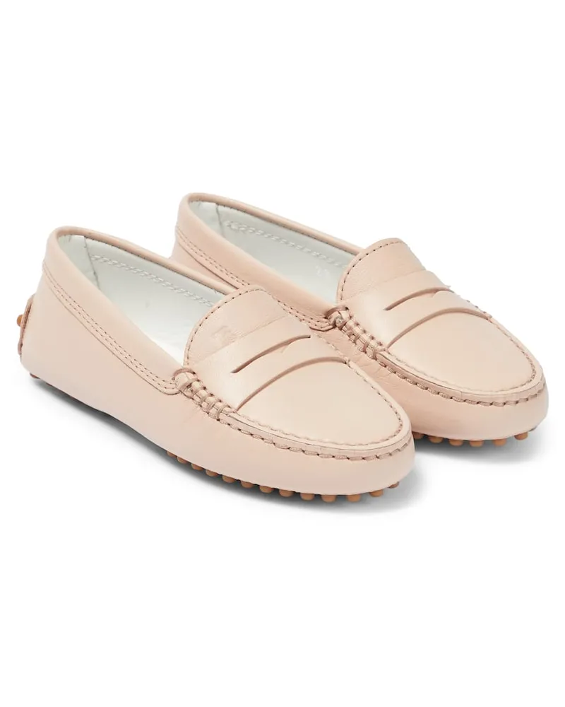 TOD'S Mokassins Gommino aus Leder Nude
