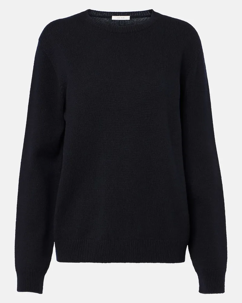 The Row Pullover Jayad aus Kaschmir Blau