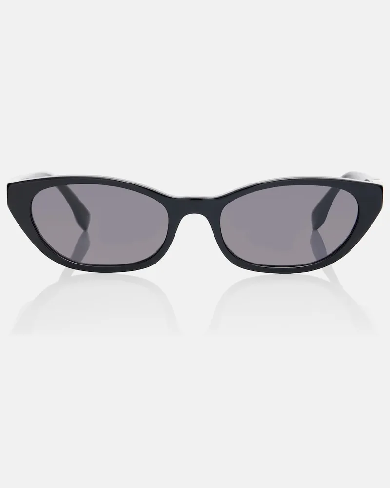 Fendi Cat-Eye-Sonnenbrille Baguette Schwarz