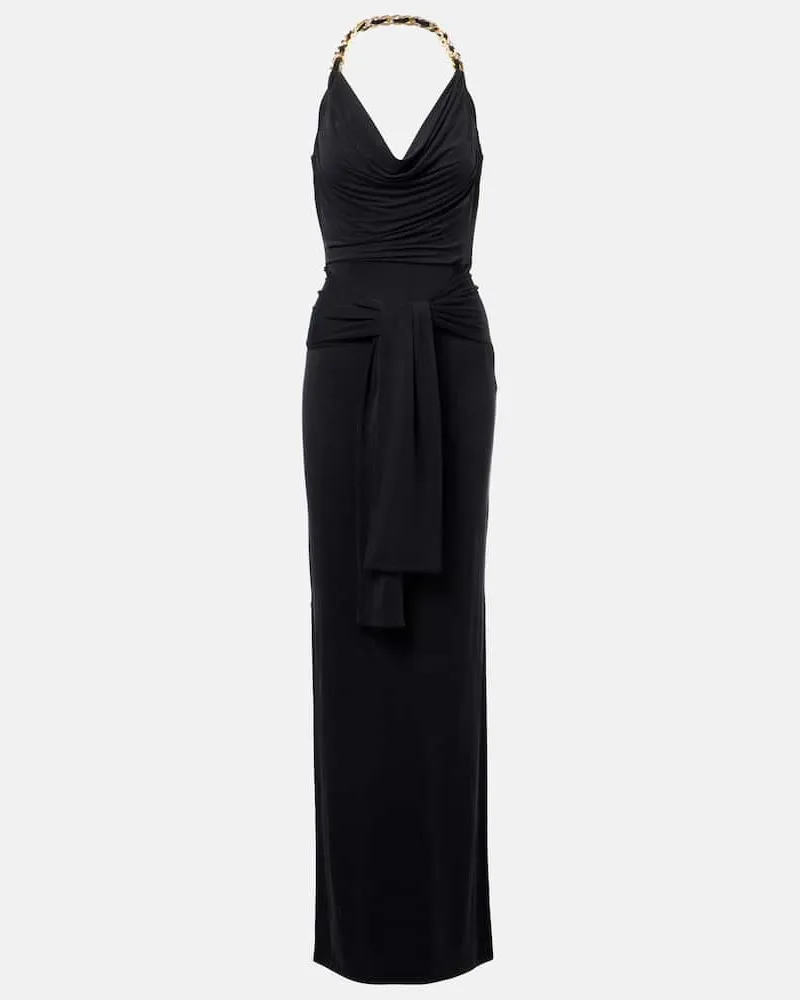 Balmain Robe Schwarz