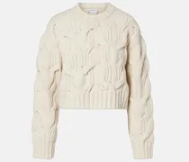 Oversize-Pullover aus Wolle