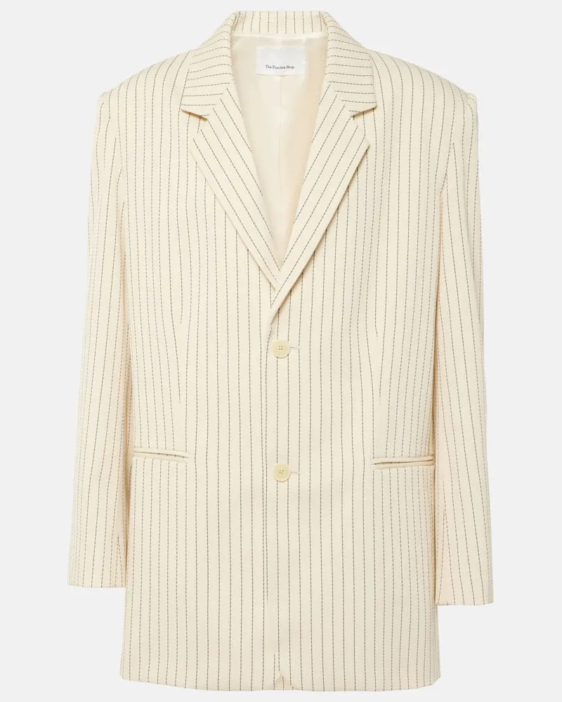 FRANKIE Shop Blazer Aiden aus Twill Neutral