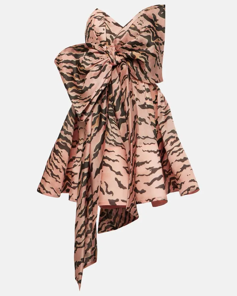 Zimmermann Minikleid Matchmaker aus Seide Rosa