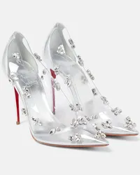 Christian Louboutin Verzierte Pumps Degraqueen Silber