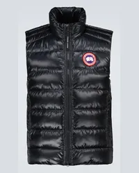 Canada Goose Daunenweste Crofton aus Nylon Schwarz