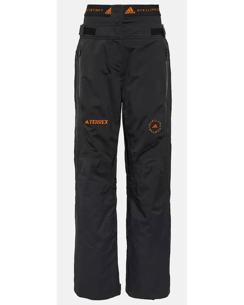 adidas Skihose aus Jersey Schwarz