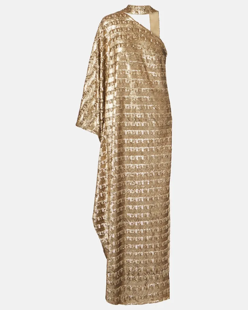 Taller Marmo Robe Gilded Ubud mit Pailletten Gold