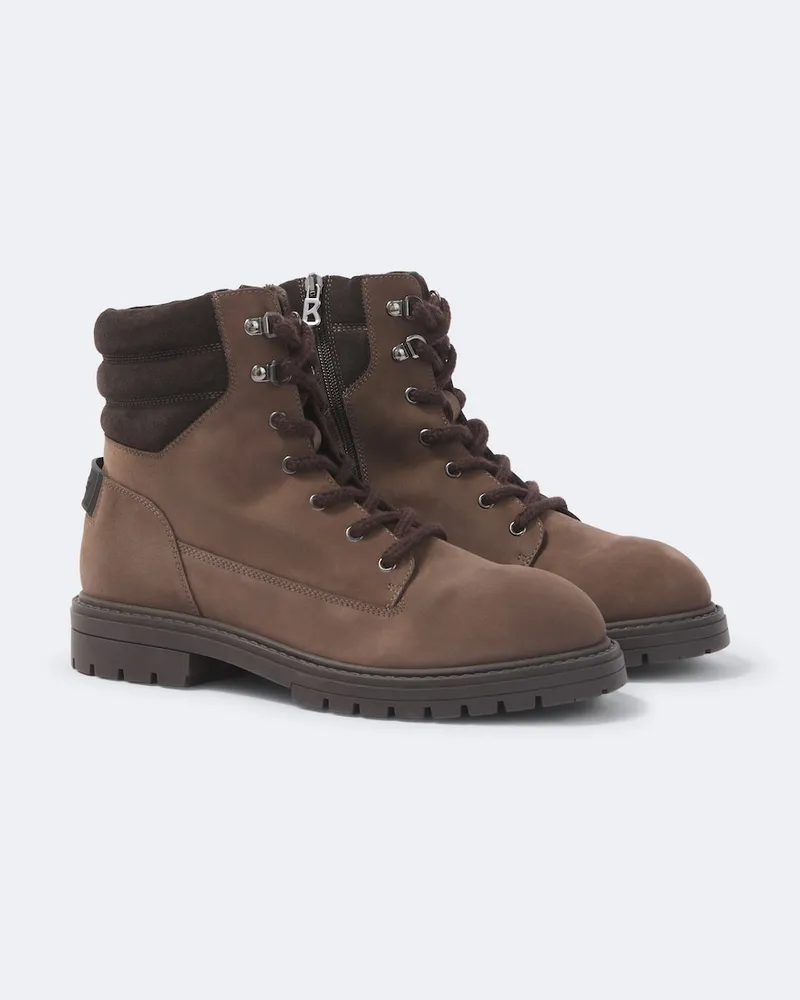 Bogner Schnürstiefel Bolzano aus Leder Braun