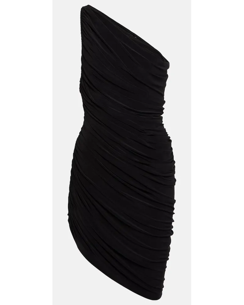 Norma Kamali Minikleid Diana Schwarz