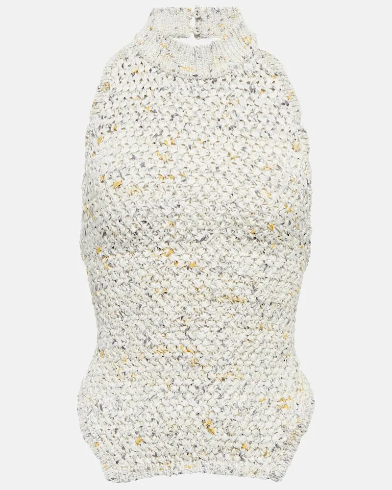 Christopher Esber Top aus einem Baumwollgemisch Rosa