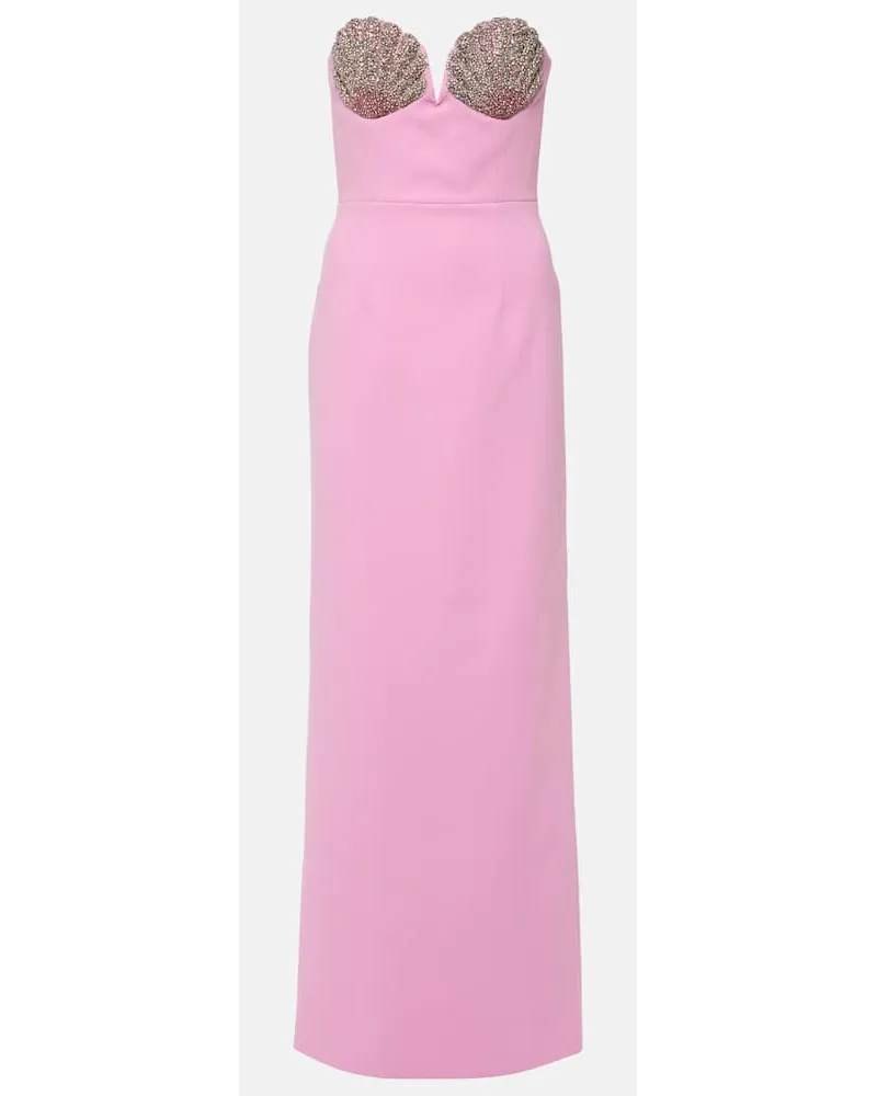 Rebecca Vallance Verzierte Robe Cordelia Pink