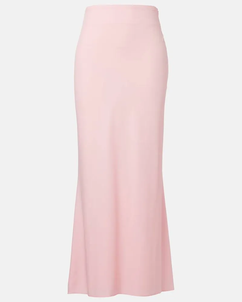 The Sei Maxirock aus Crêpe Pink