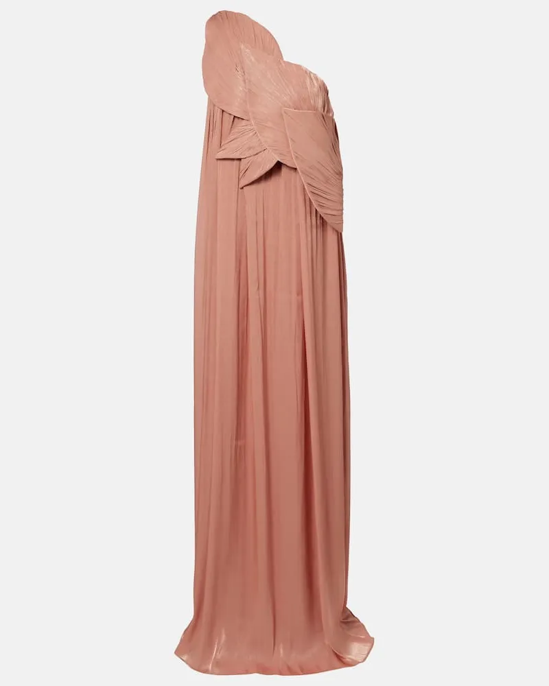 COSTARELLOS One-Shoulder-Robe Amabel Rosa