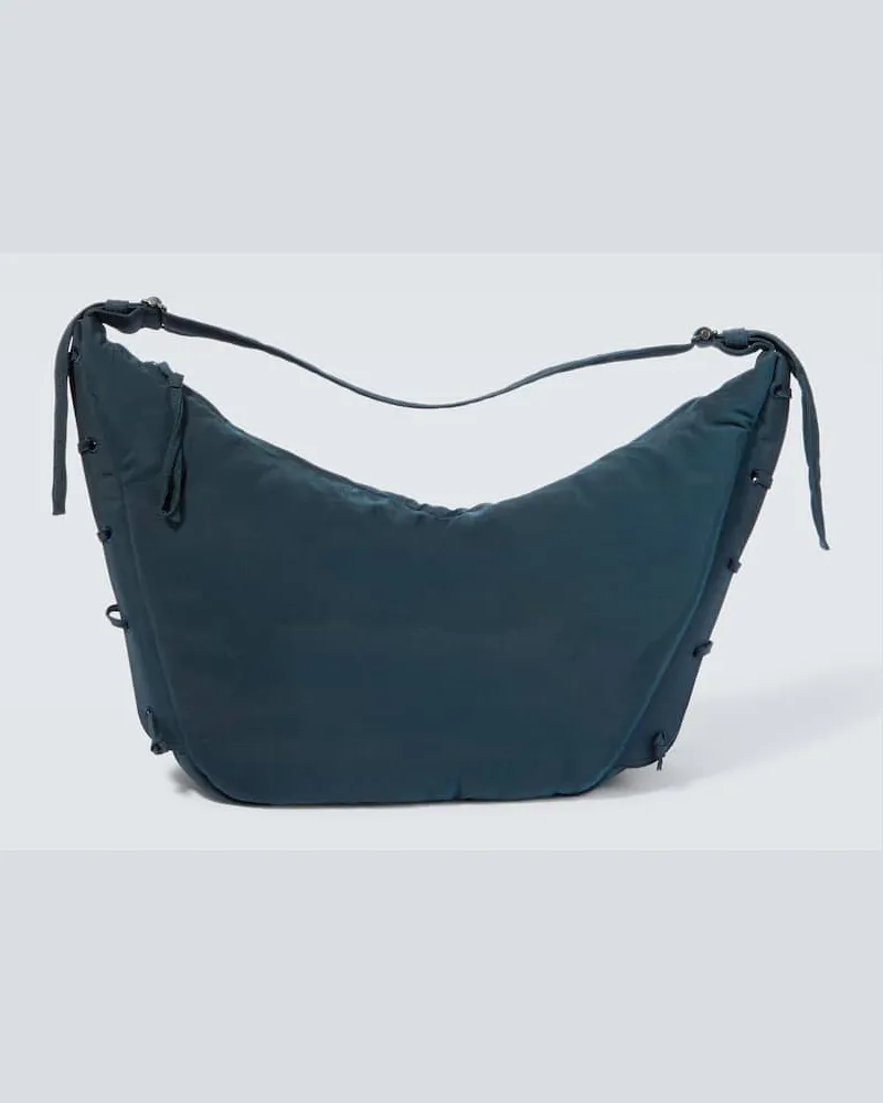 Christophe Lemaire Messenger Bag Soft Game Blau