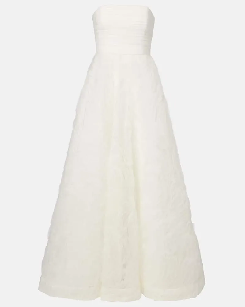 Rebecca Vallance Bridal Bustier-Robe Willow Weiß