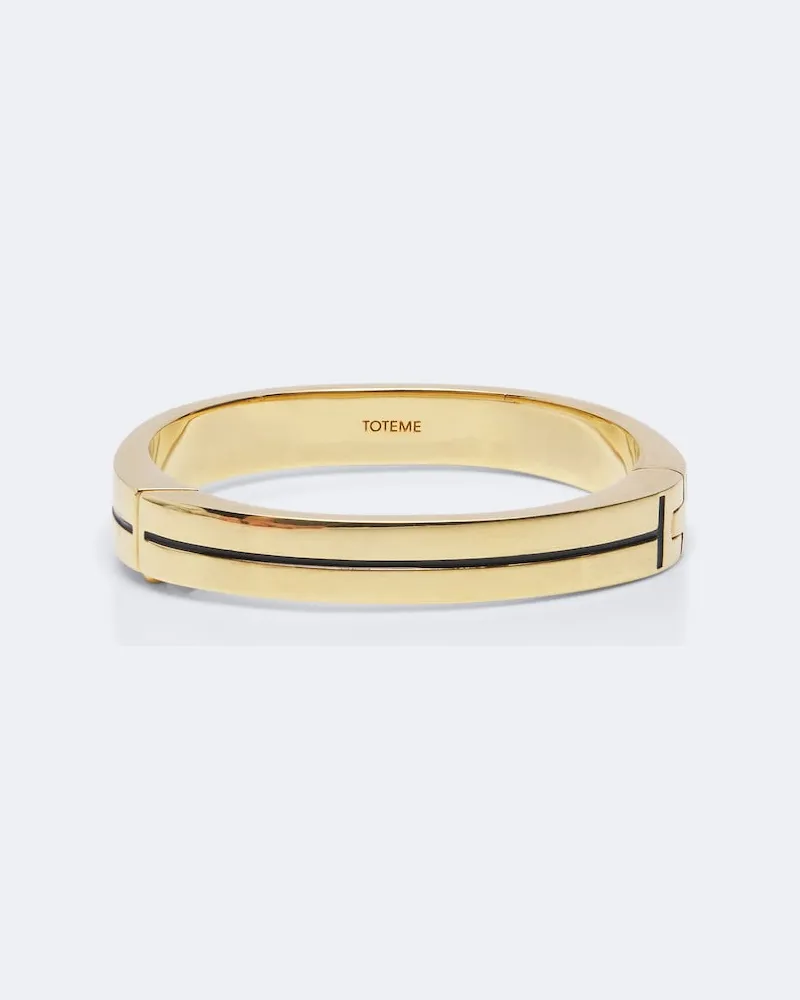 Totême Armreif, vergoldet Gold