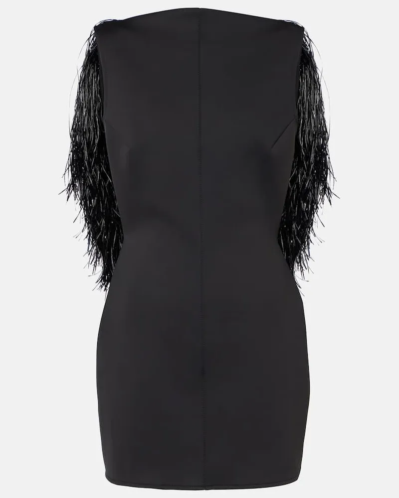 David Koma Minikleid Schwarz