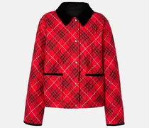 Jacke Burberry Check aus Baumwolle