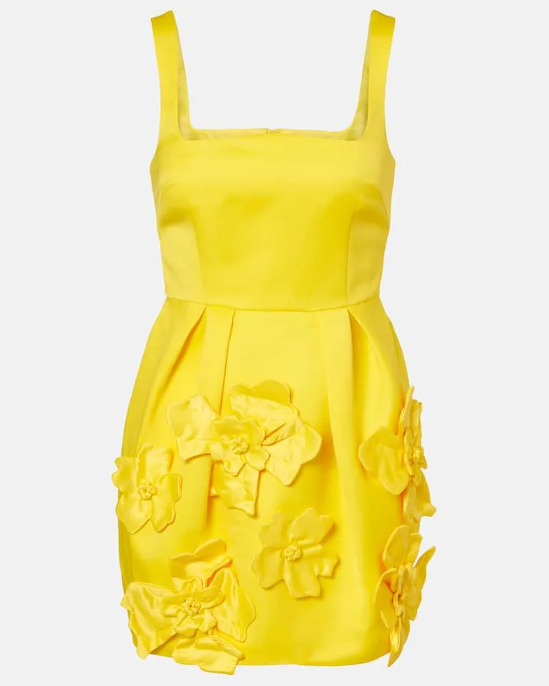 LEO LIN Minikleid Piper Gelb