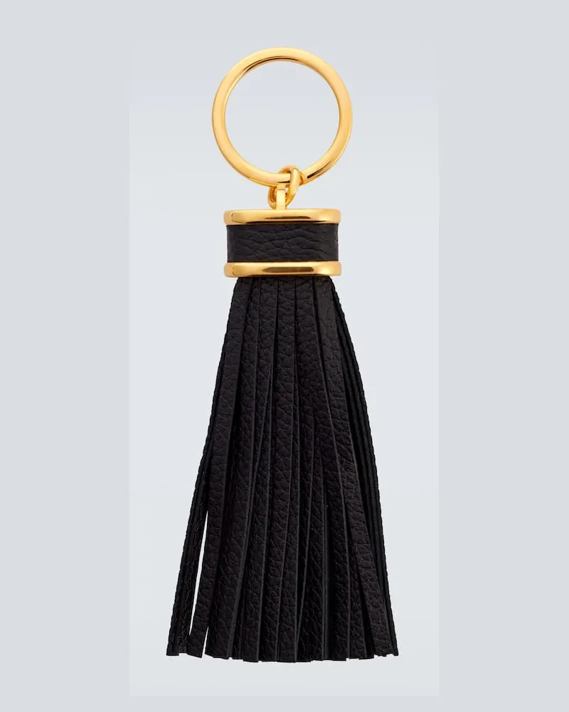 Tom Ford Schlüsselanhänger aus Leder Schwarz