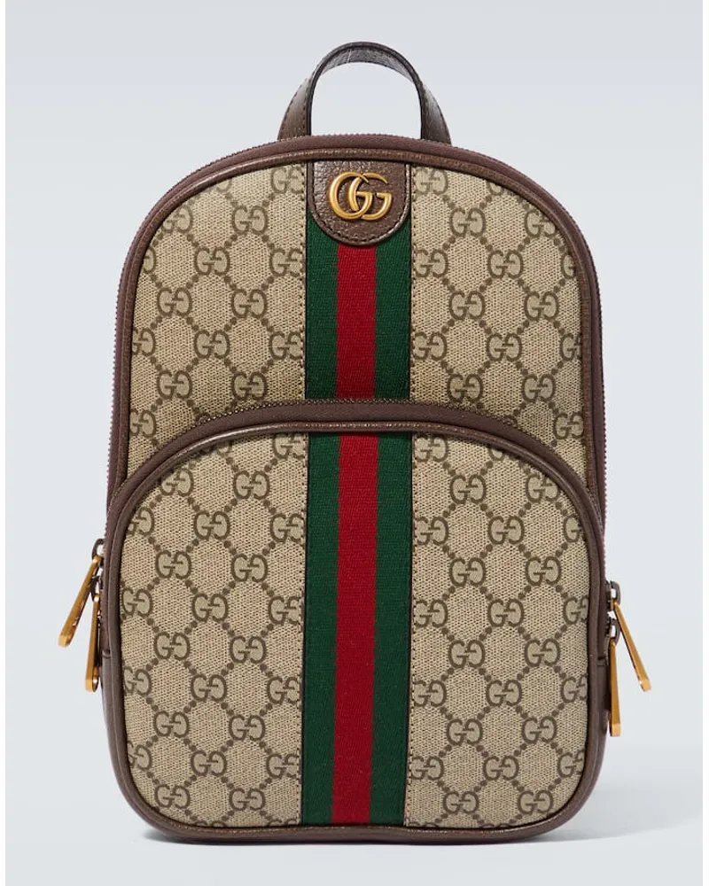 Gucci Messenger Bag Ophidia GG mit Leder Multicolor