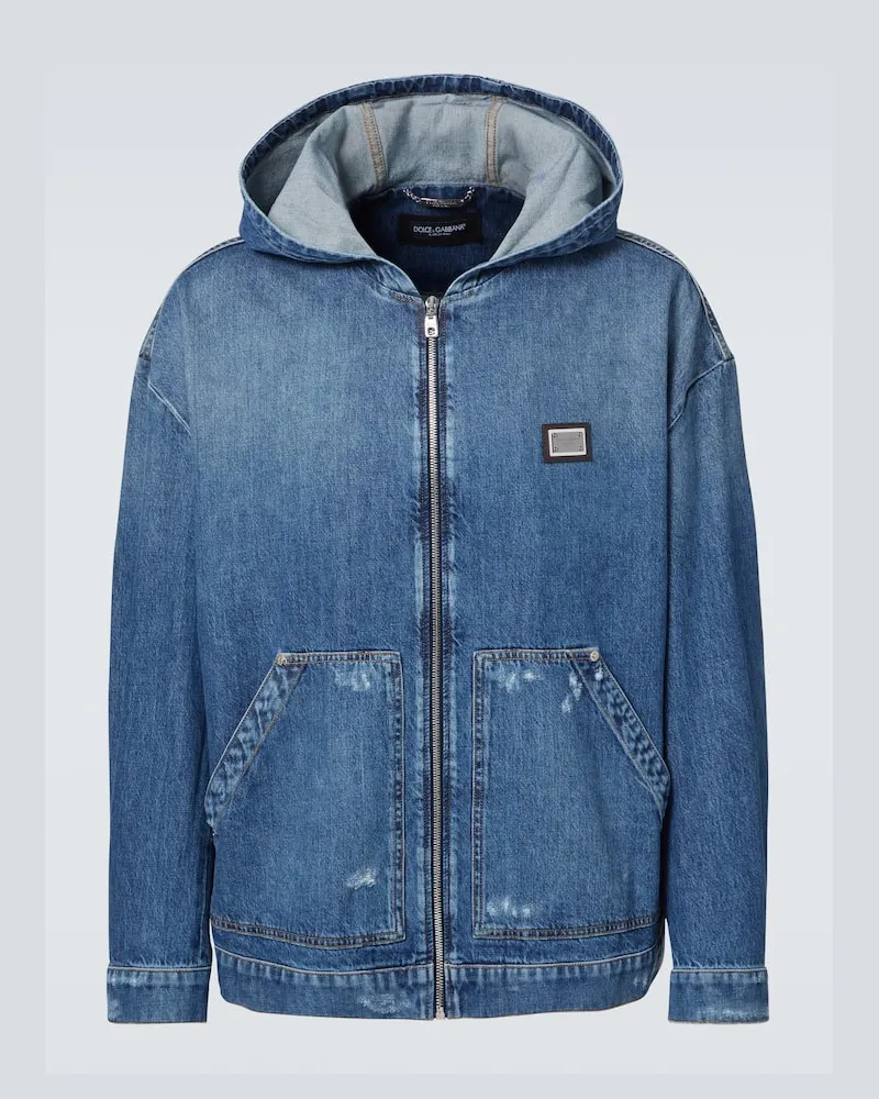Dolce & Gabbana Jeansjacke Blau
