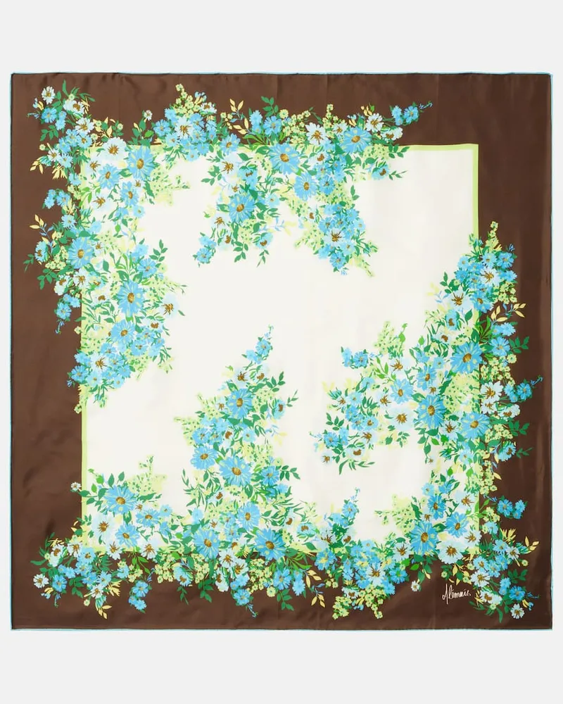 ALEMAIS Alémais Tuch aus Seide Multicolor