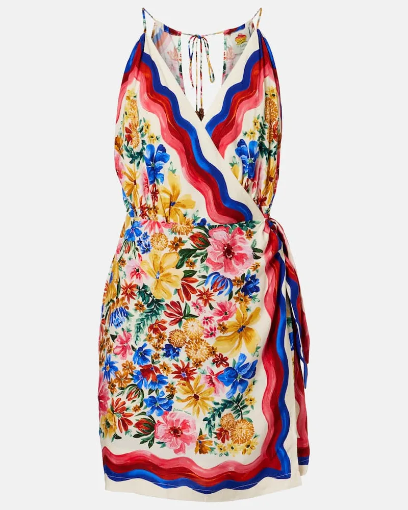 FARM Rio Bedrucktes Minikleid Floraline Multicolor