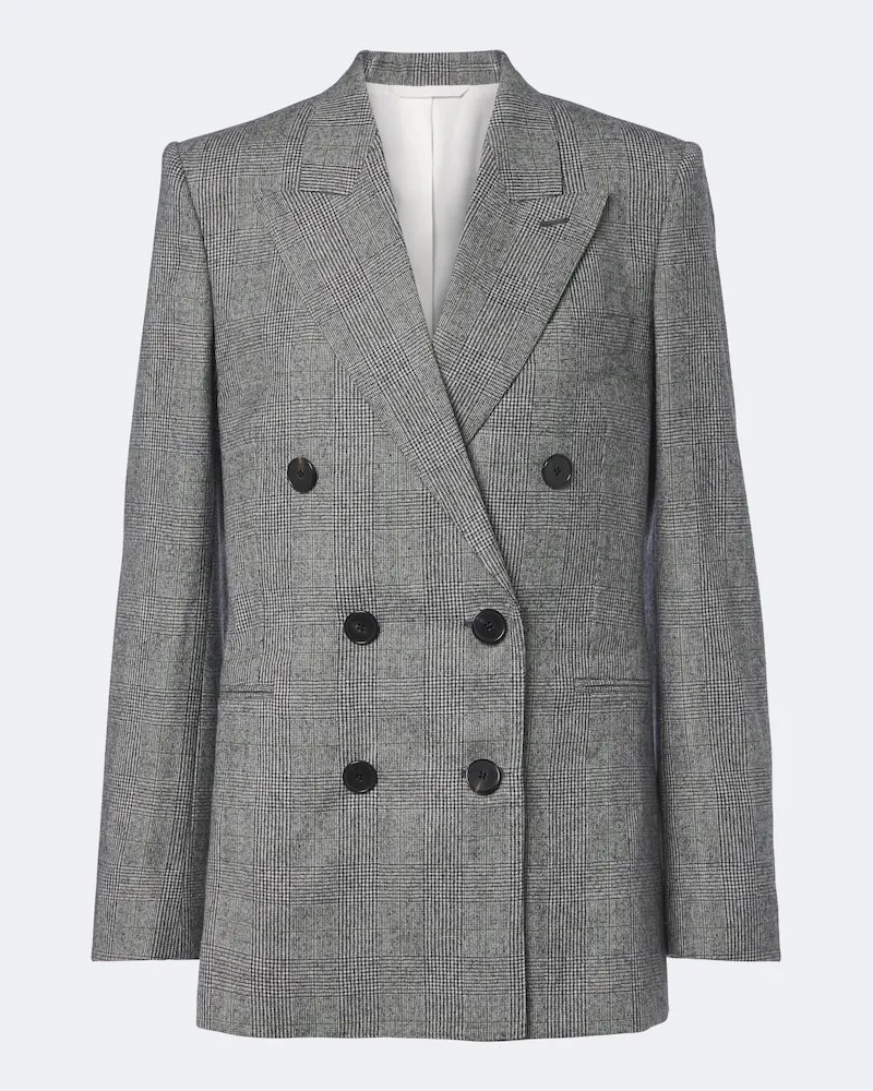 Givenchy Blazer aus Wollflanell Grau