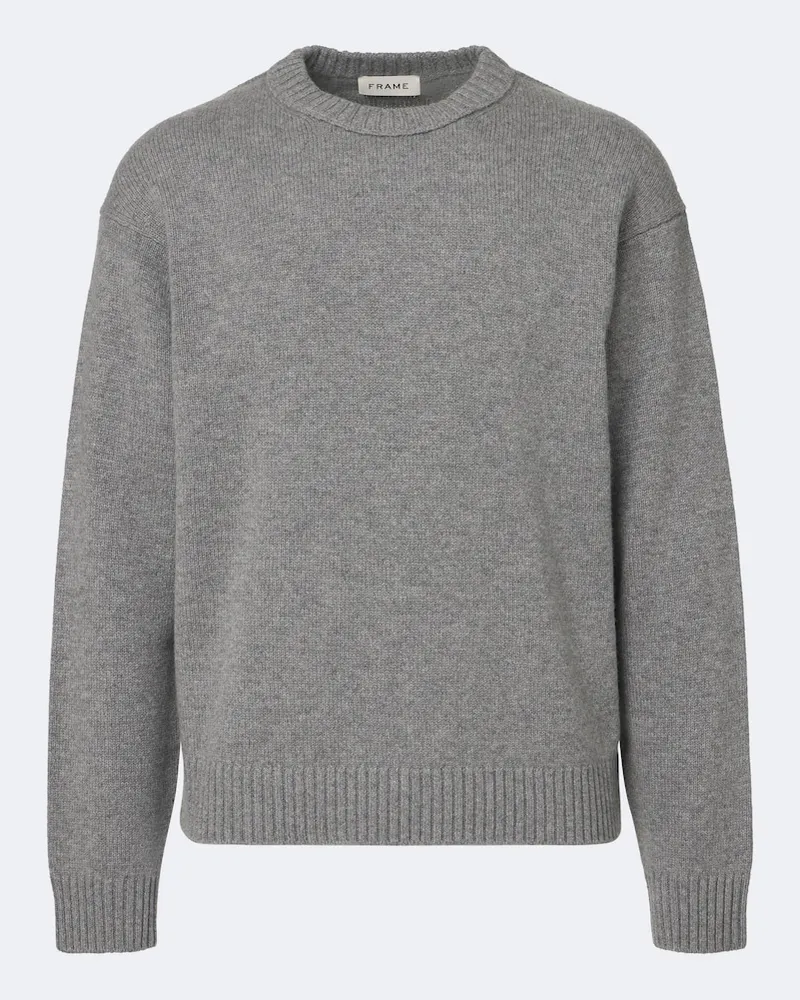 Frame Denim Pullover aus Kaschmir Grau