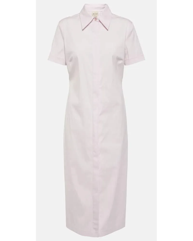 TOD'S Hemdblusenkleid Pink