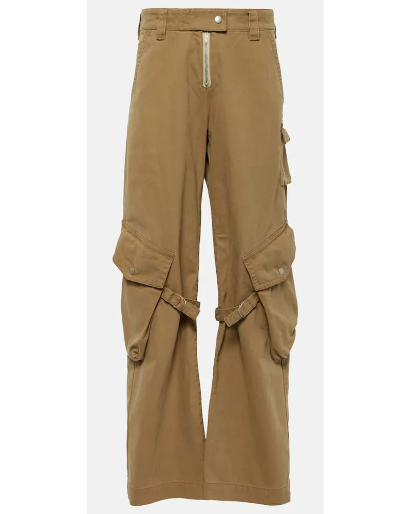 Acne Studios Cargohose Potinal aus Baumwolle Beige