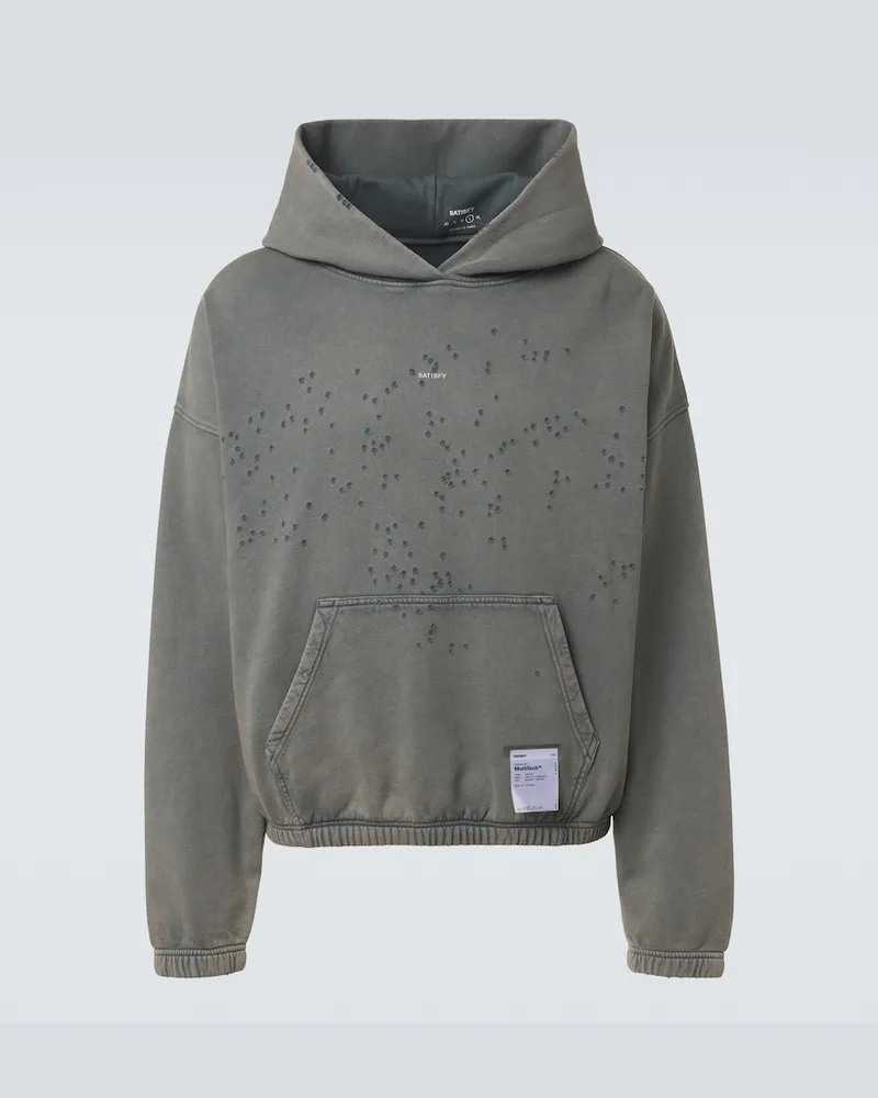 Satisfy Hoodie MothTech™ aus Baumwolle Grau