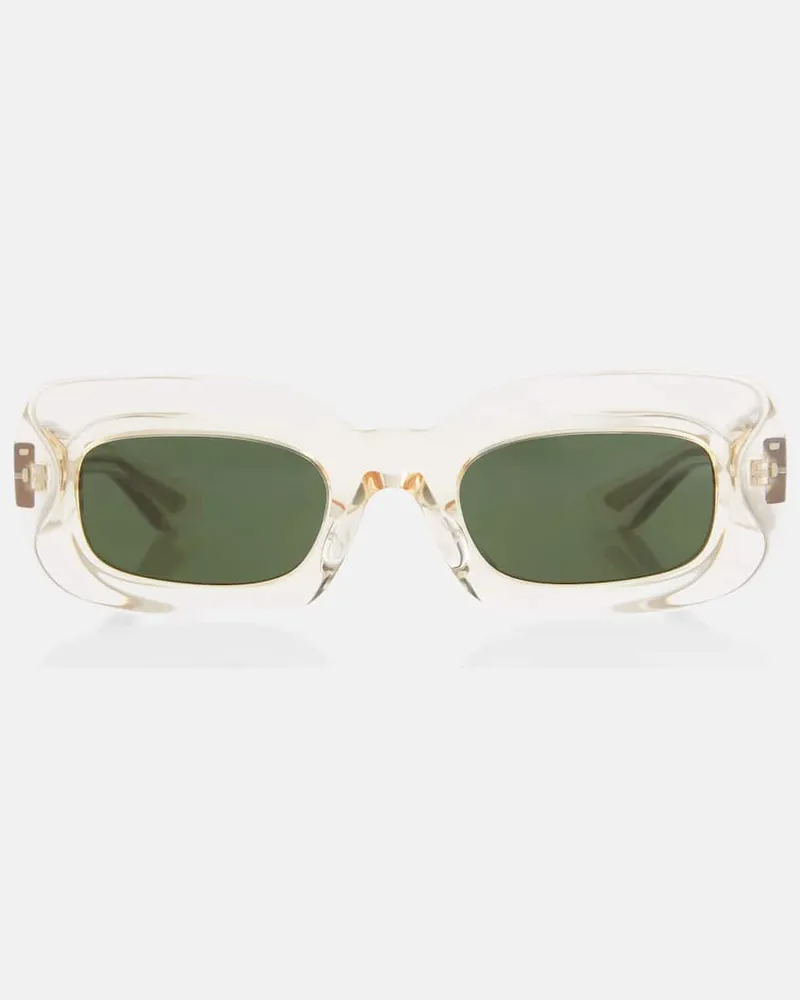 KHAITE X Oliver Peoples Eckige Sonnenbrille 1966C Transparent