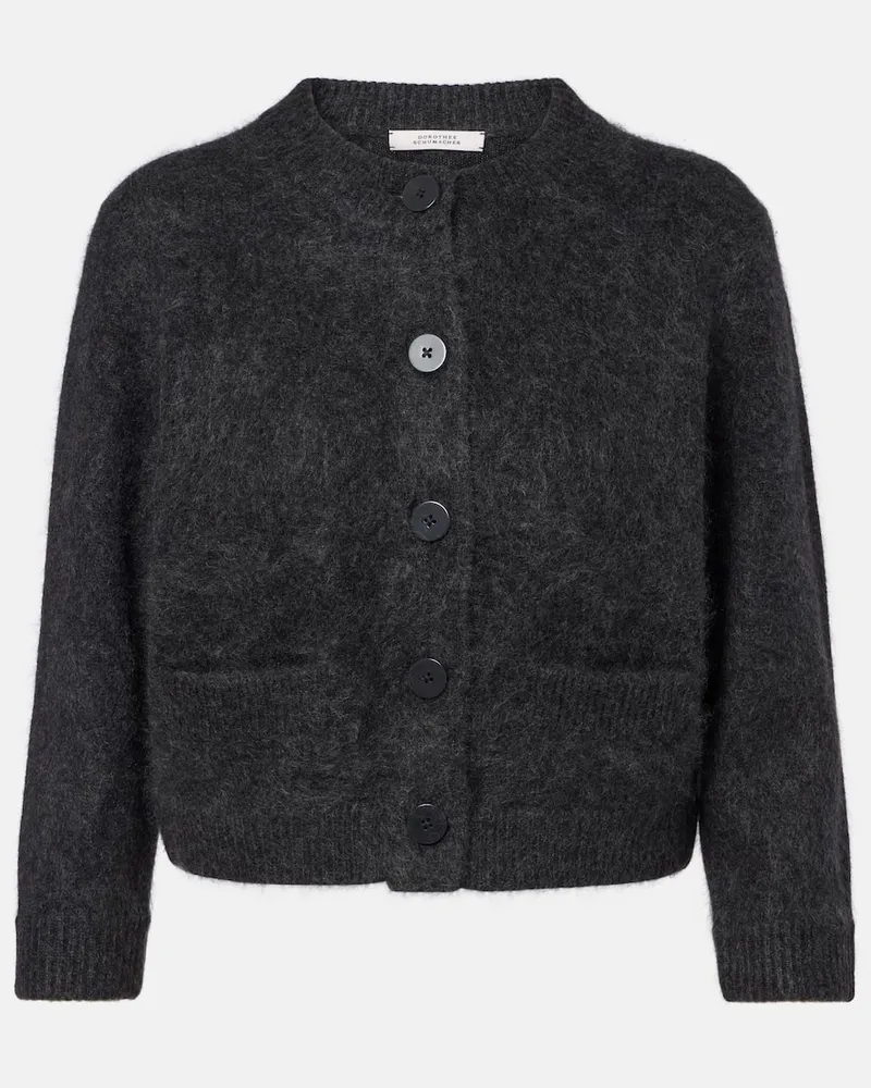 Dorothee Schumacher Cardigan Fluffy Statements Grau