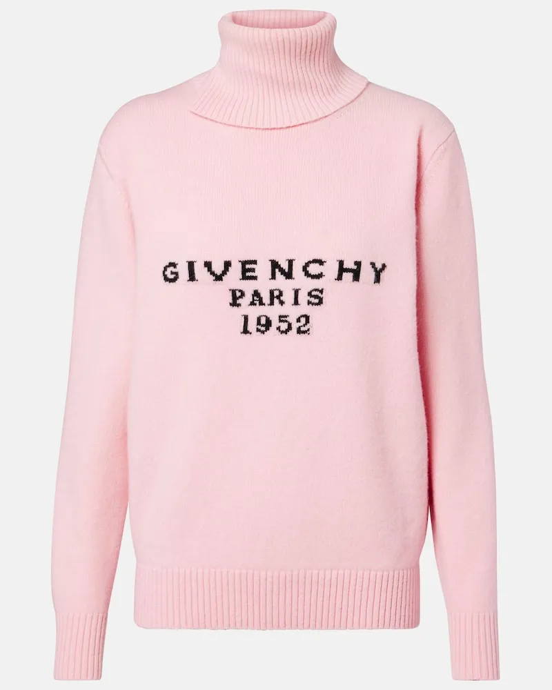 Givenchy Pullover aus Wolle und Kaschmir Rosa